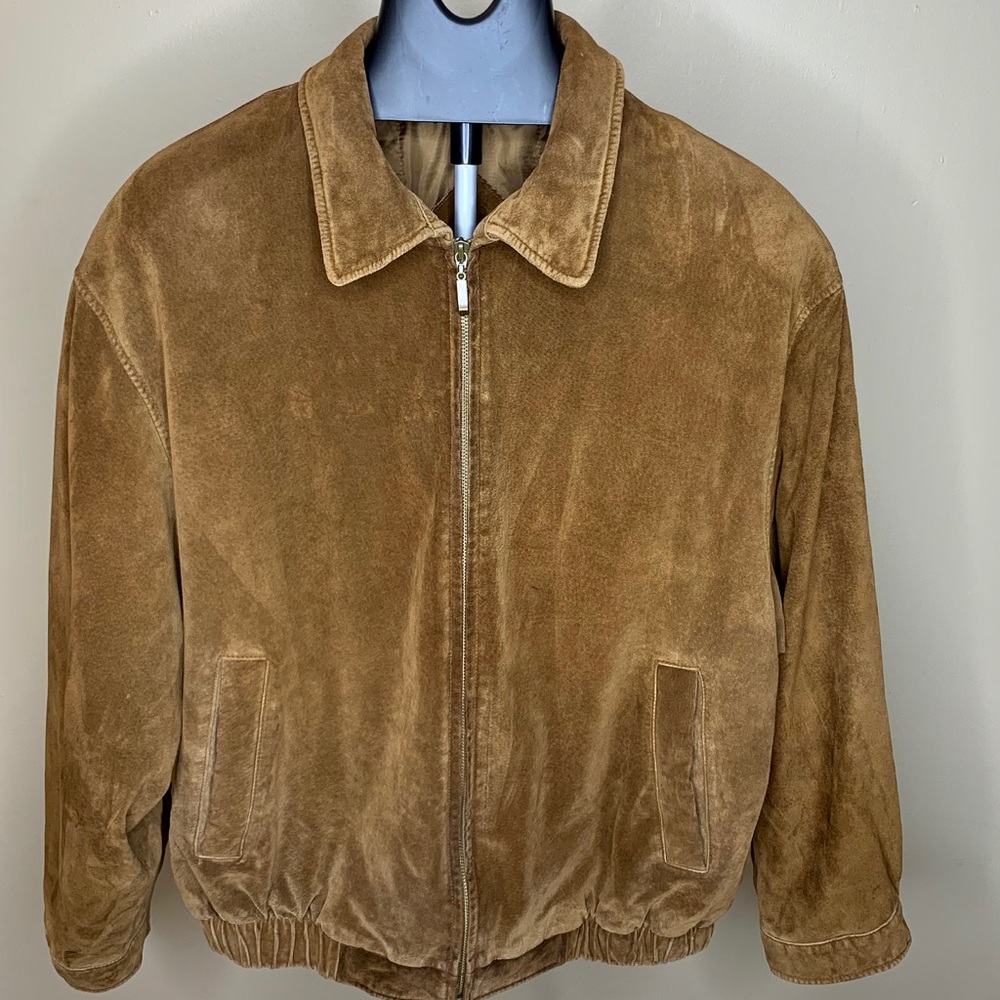 Genuine leather Roundtree & Yorke Jacket | Brown